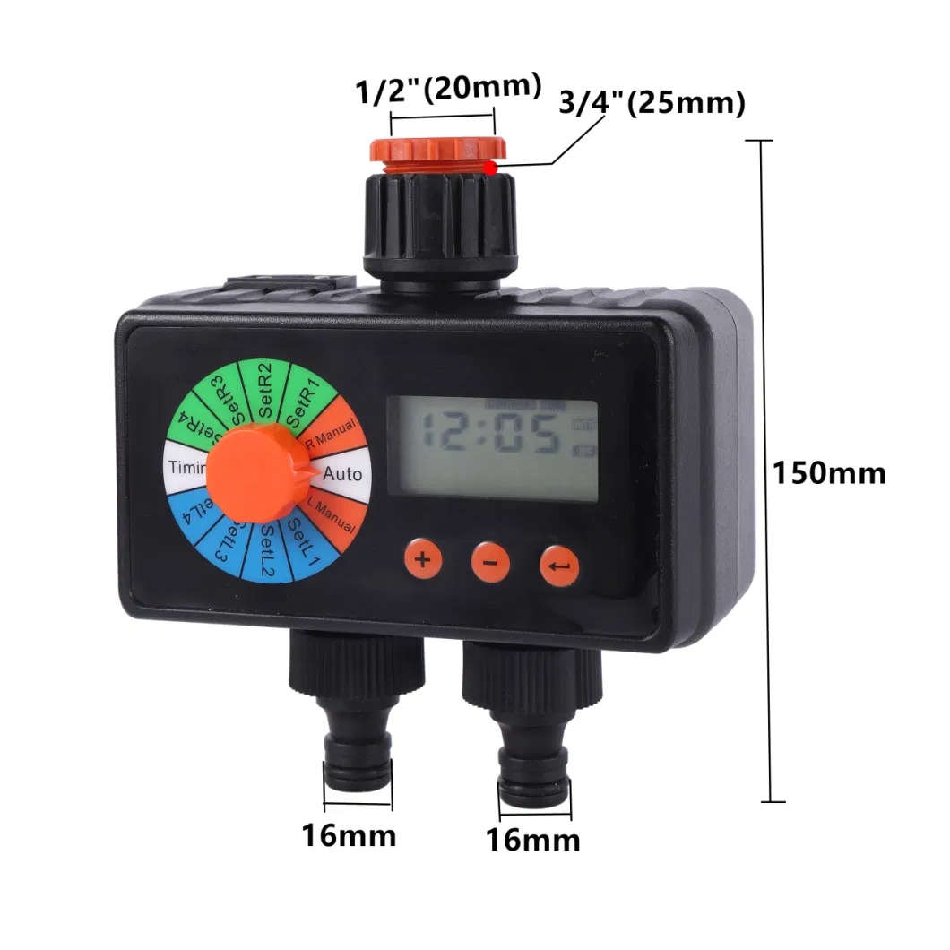 Rain Sensor Smart Water Timer Automatic Watering Controller Digital Electronic Garden Irrigation Timer