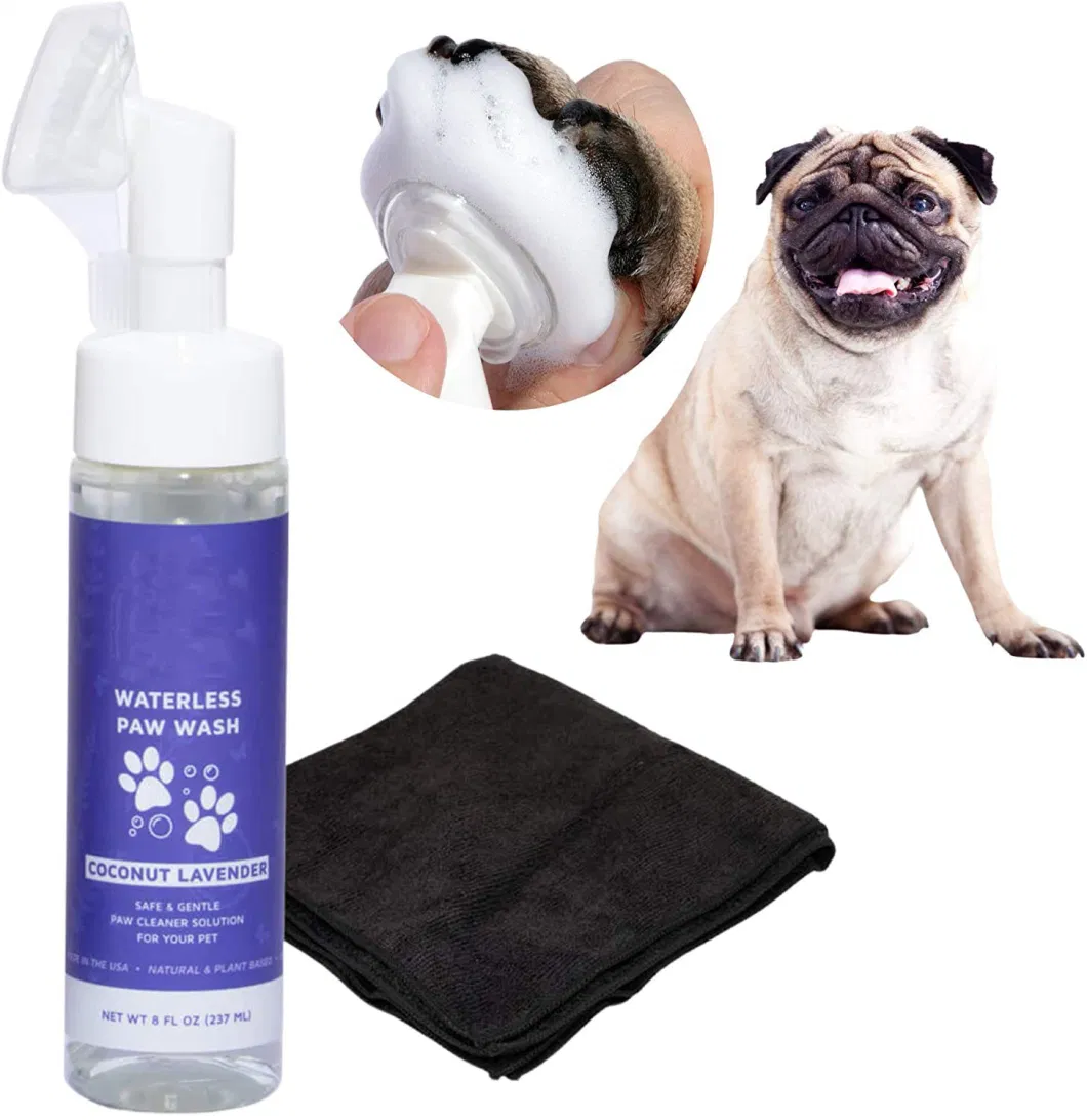 Paw Shampoo Massage Cleaning Paw Pet Paw Foam Care for Cats and Dogs