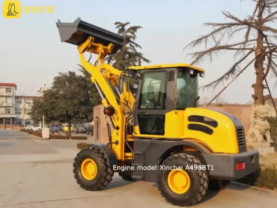 China TITAN Manufacturer CE Articulated 4WD Compact Small Farm Garden Front End Mini Wheel Loader 1.6 Ton with Multi Accessories